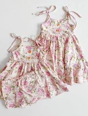 House Tunic Set or Dress (Knit Cotton) :: French Florals