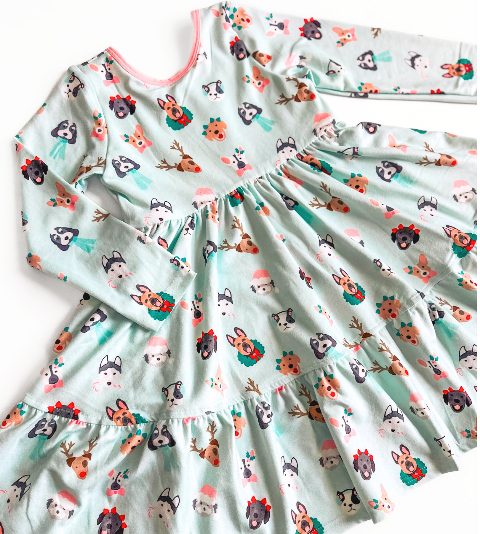 Tiered Day Dress Merry Dogs Warehouse Sale jane jo